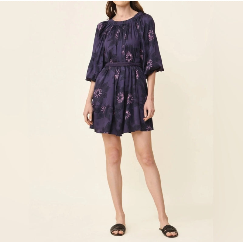 Omika Fitzgerald Mini Dress - Mara Midnight