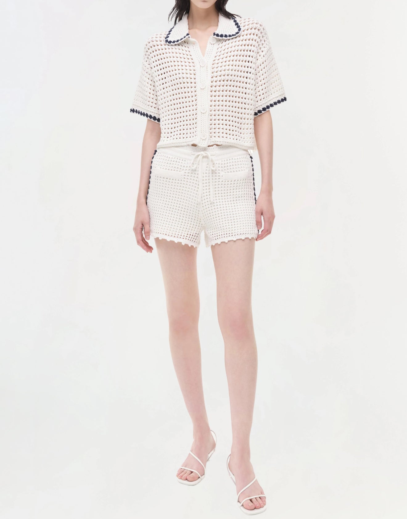 SIMKHAI Hadley Shorts - Ivory