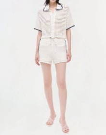 SIMKHAI Hadley Shorts - Ivory