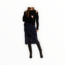 Cartolina Mulberry Skirt - Midnight Blue