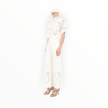Christy Lynn Dylan Pant - Blanc Embroidery
