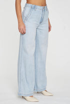 Daze The Kickback High Rise Palazzo - Hush