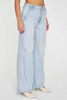 Daze The Kickback High Rise Palazzo - Hush