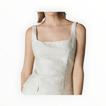 Amanda Uprichard Isabella Dress - Chalk