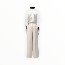 SIMKHAI Yanna Open Sleeve Shirt - Natural White
