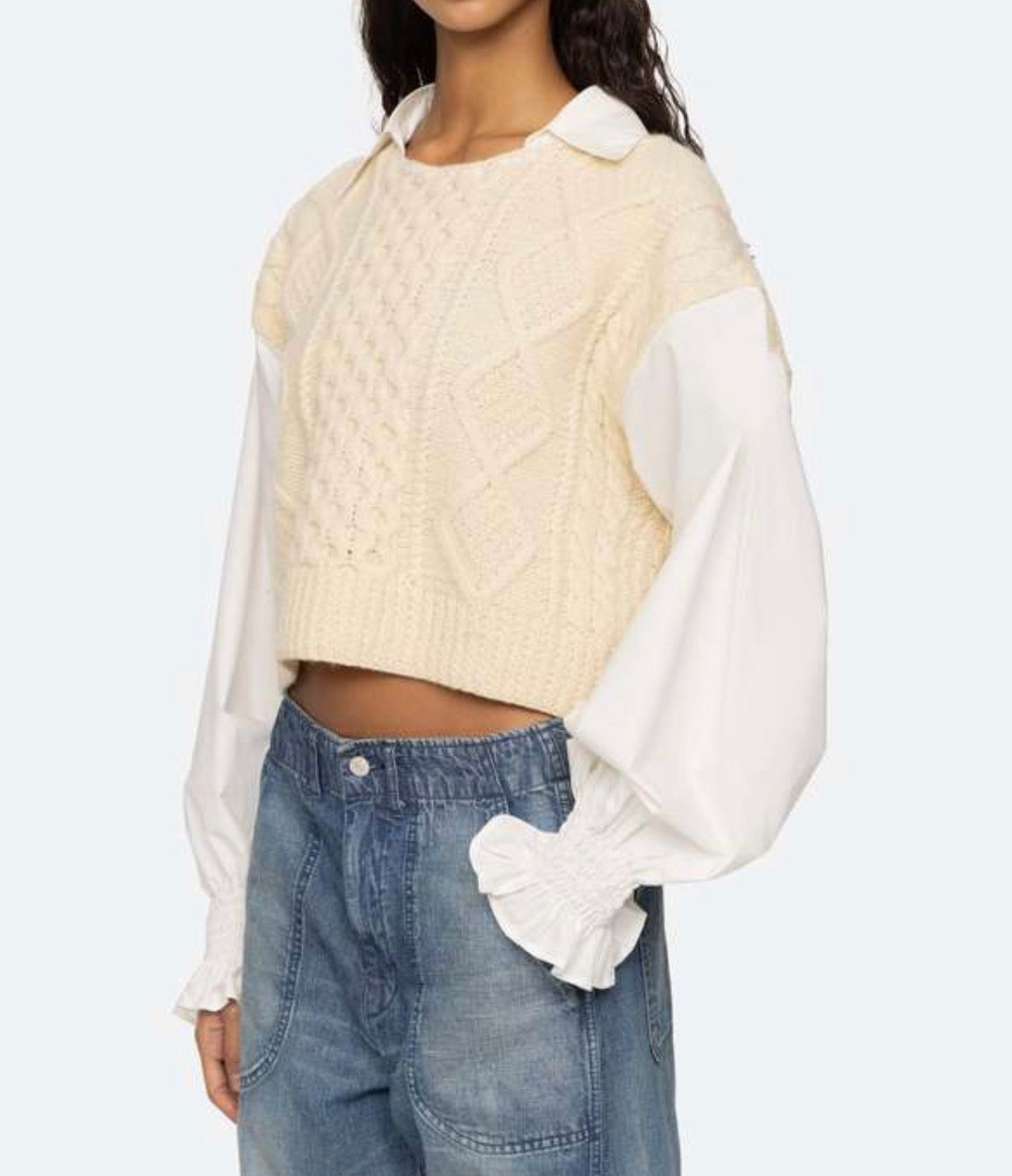 Sea New York Devana Sweater - Cream