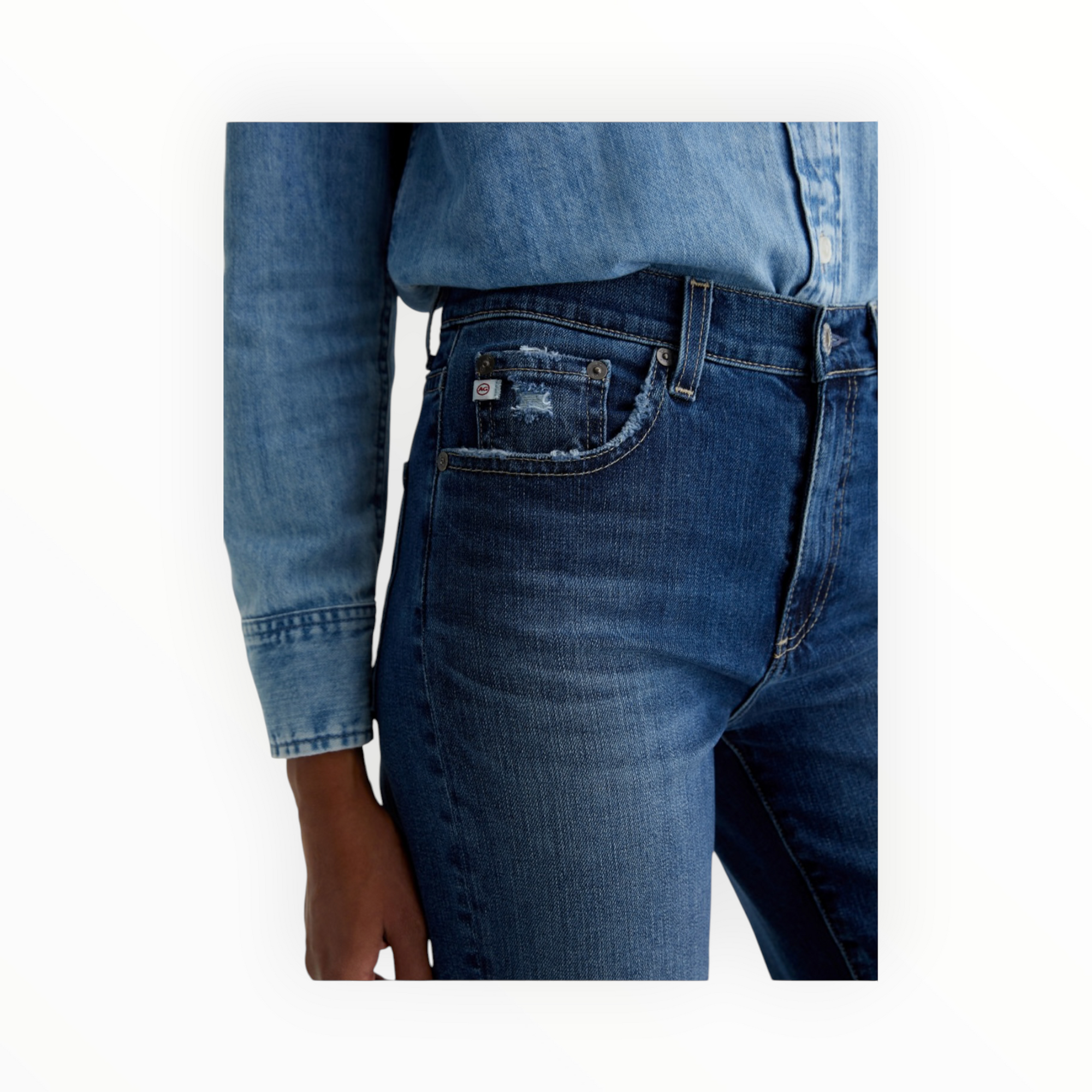 AG Jeans Brinley Crop - 7 Years La Jolla