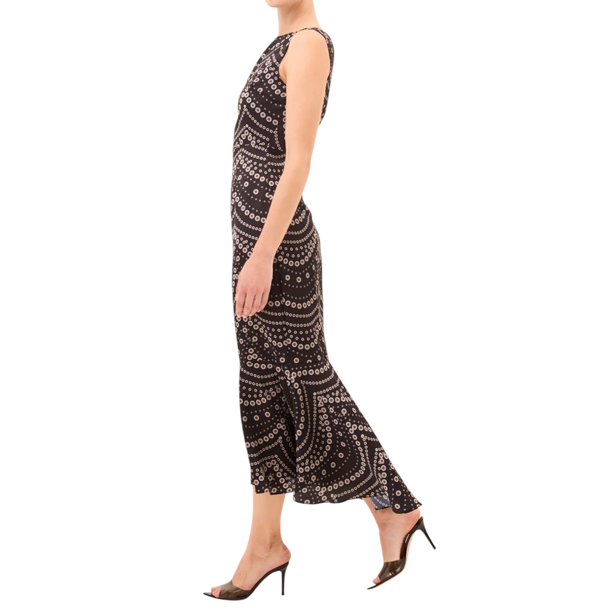 MISA Patricia Dress - Stranded Pearls Satin