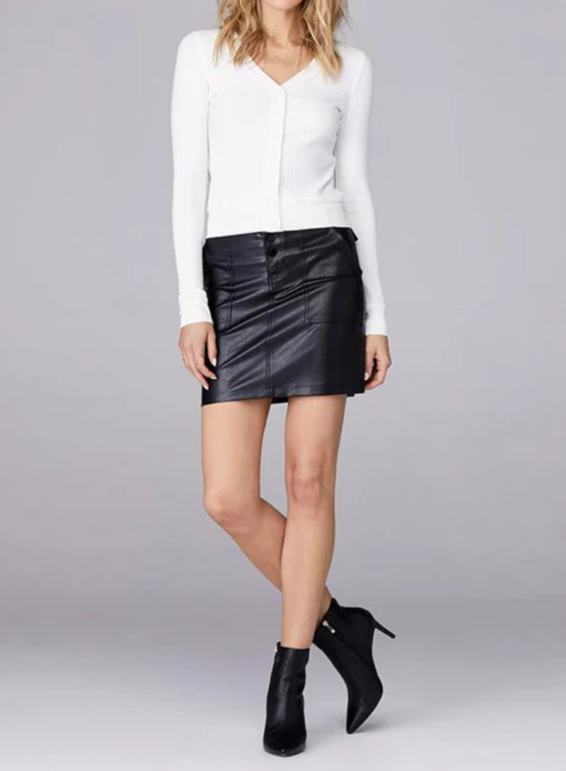 David Lerner Emma Cardigan - White