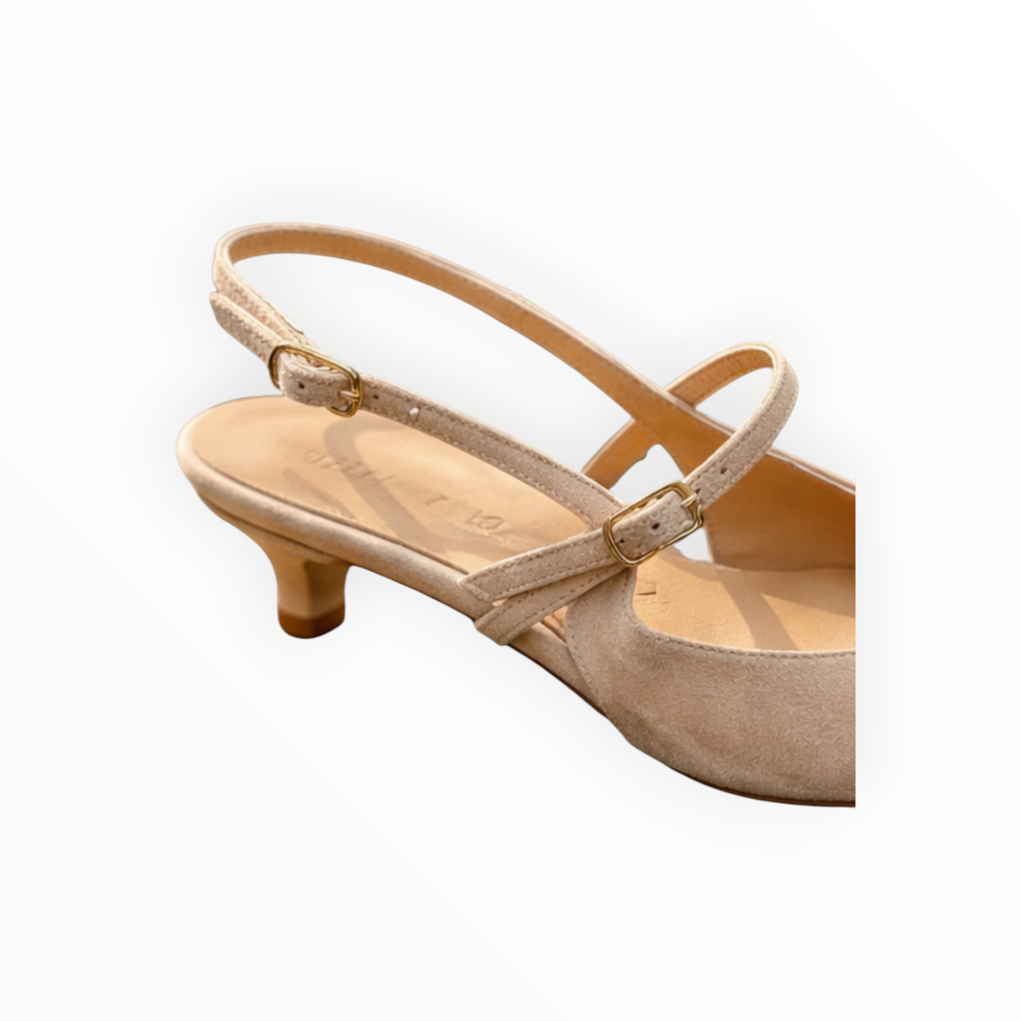Thea Mika Vera Low Slingback - Beige