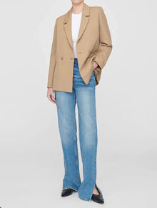 Anine Bing Madeleine Blazer - Deep Sand