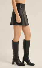 Z Supply Ciera Leather Skirt - Black