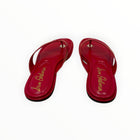 Sam Edelman Remi Leather Flip Flop - Red