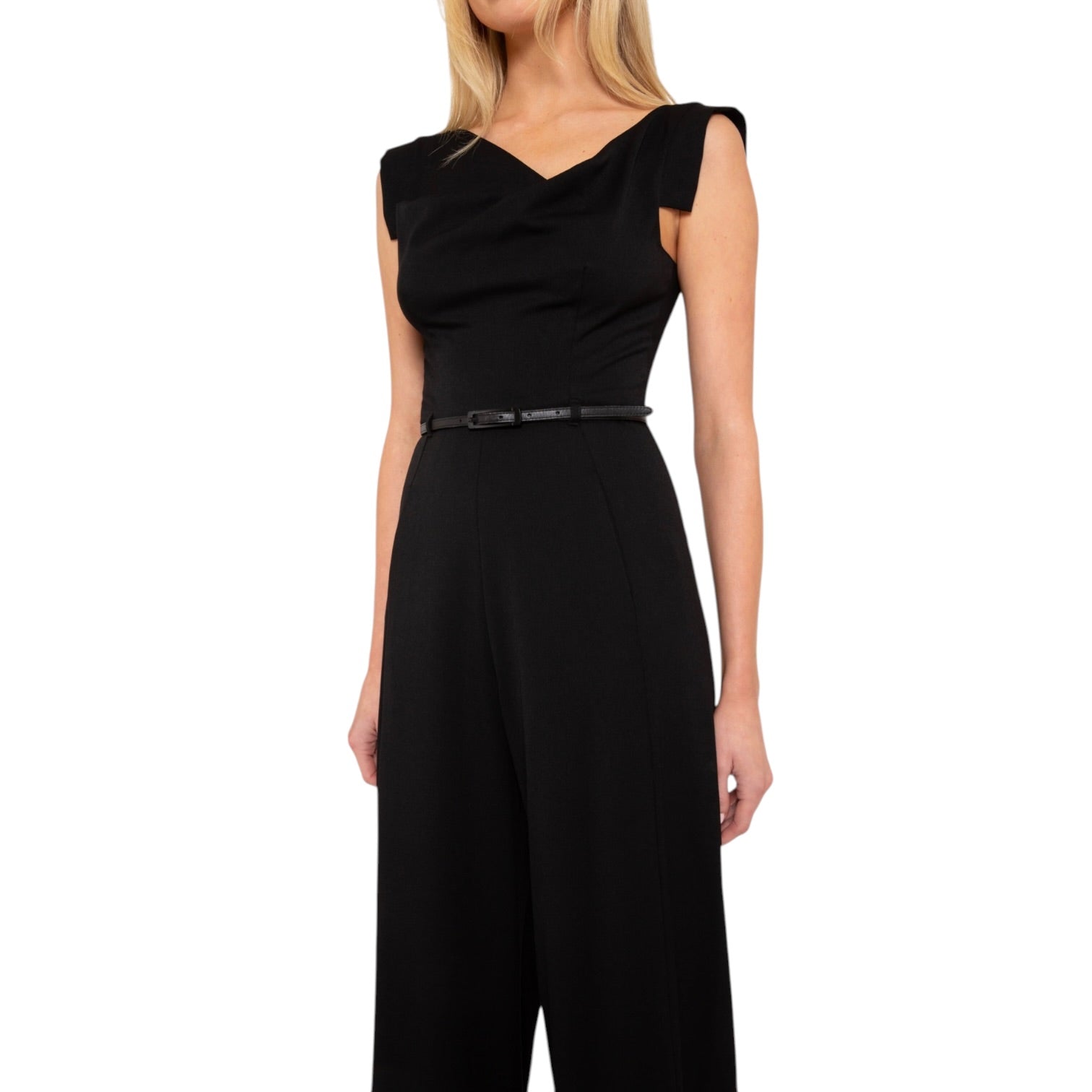 Black Orchid Classic Jackie O Jumpsuit - Black