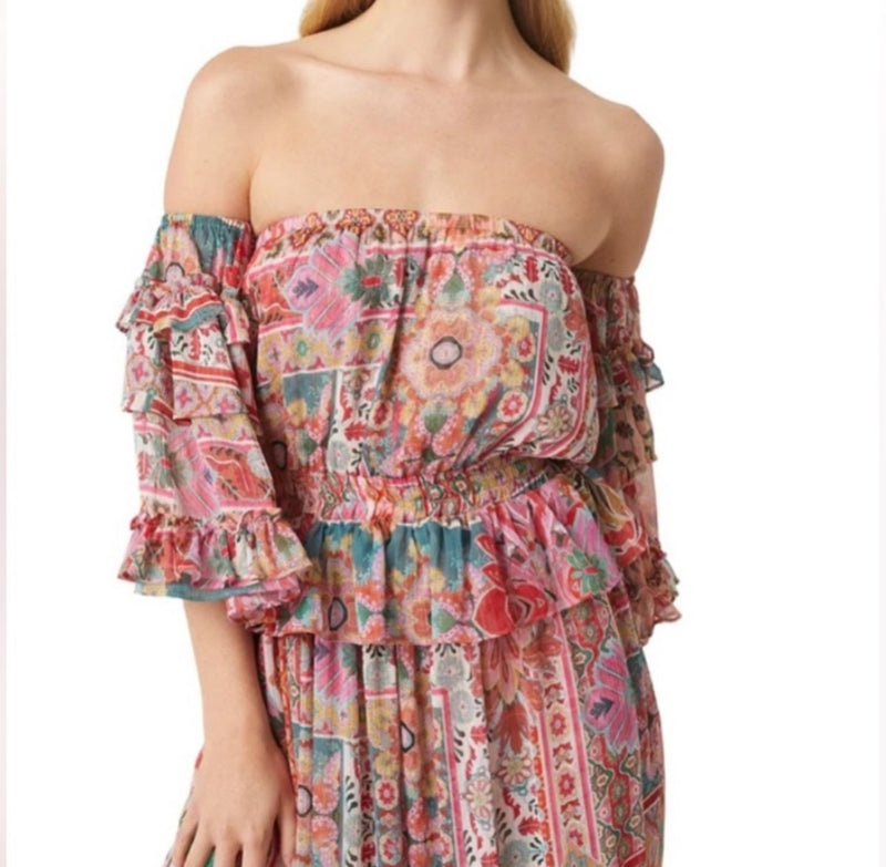 Misa Malaparta Dress - Palazzo Tile