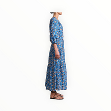 Apiece Apart Long Sleeve UVA Dress - Florette Blue