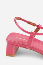 Intentionally Blank Anca Patent Leather Heel - Bubblegum