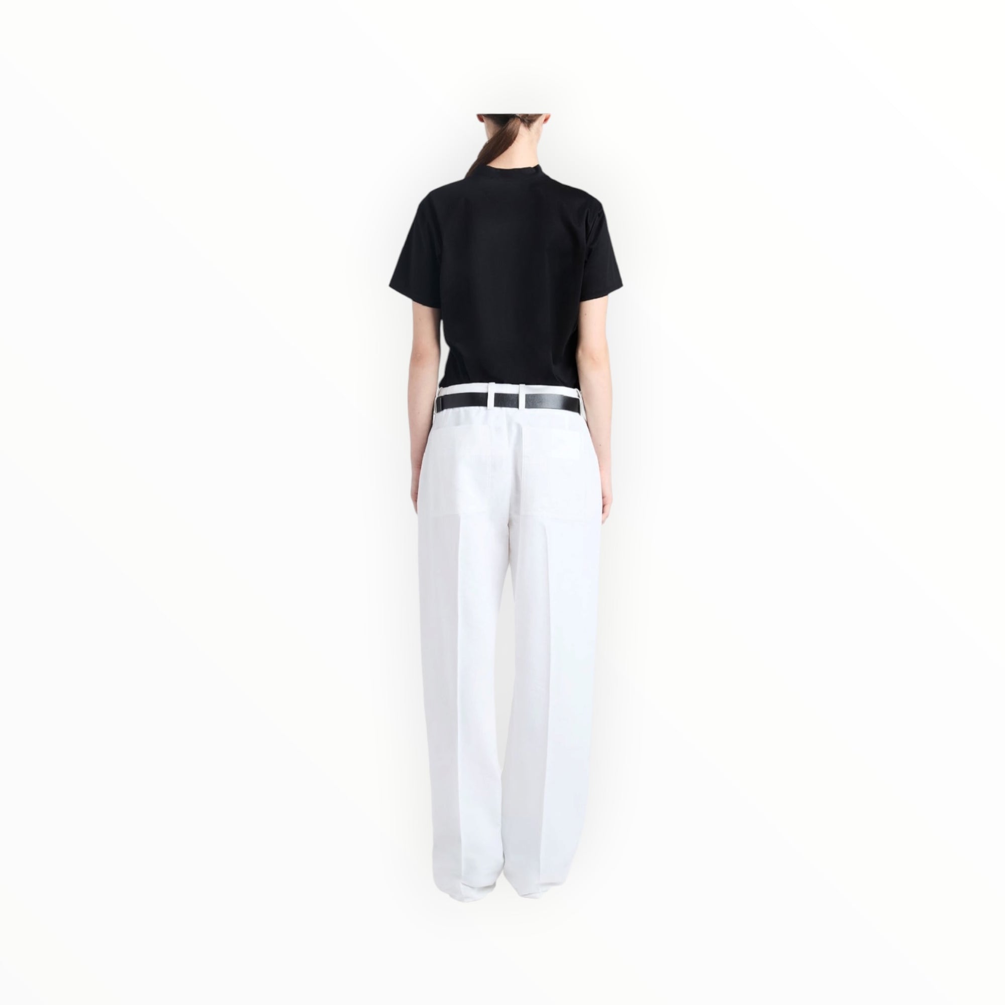 Proenza Schouler Joey Straight-Leg Trousers - White