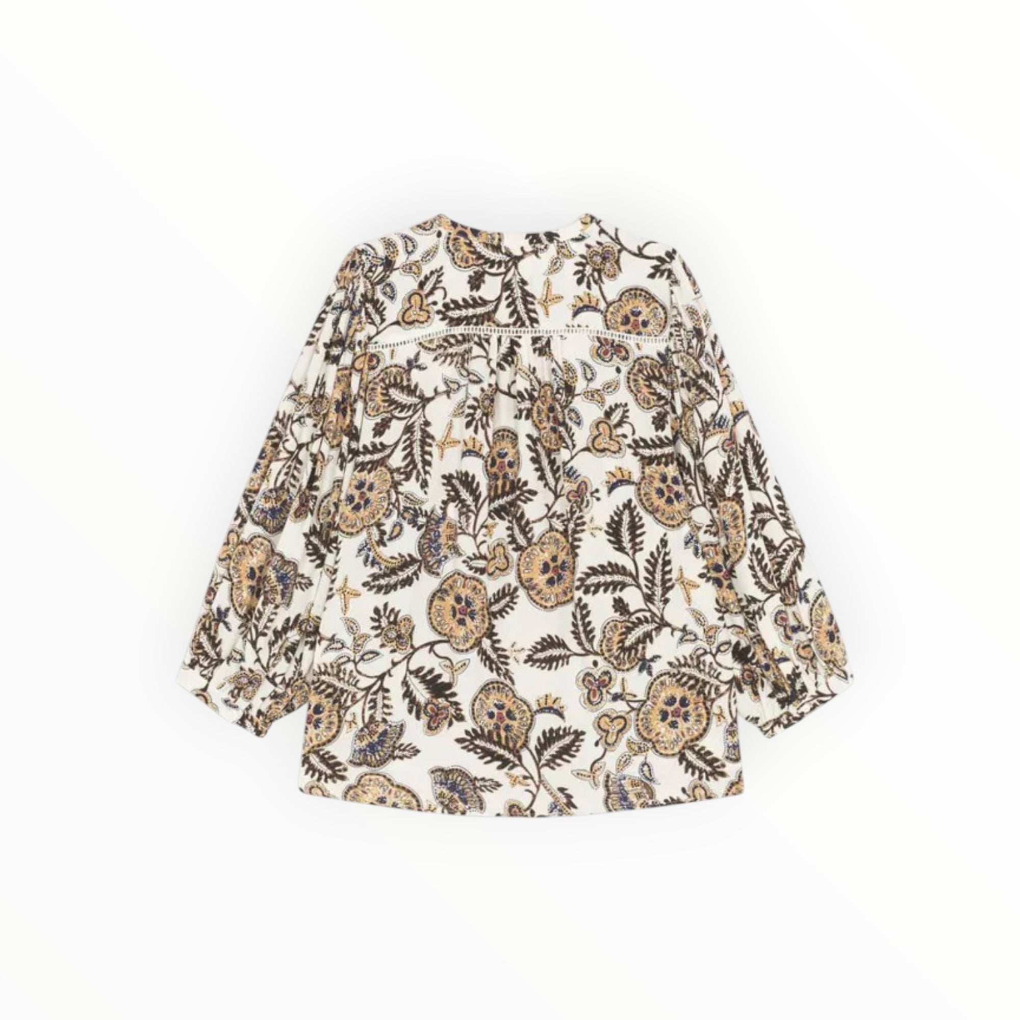 ba&sh Valska Shirt - Ecru Paisley
