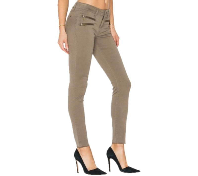DL1961 X Jessica Alba No. 3 Instasculpt Skinny - Earth