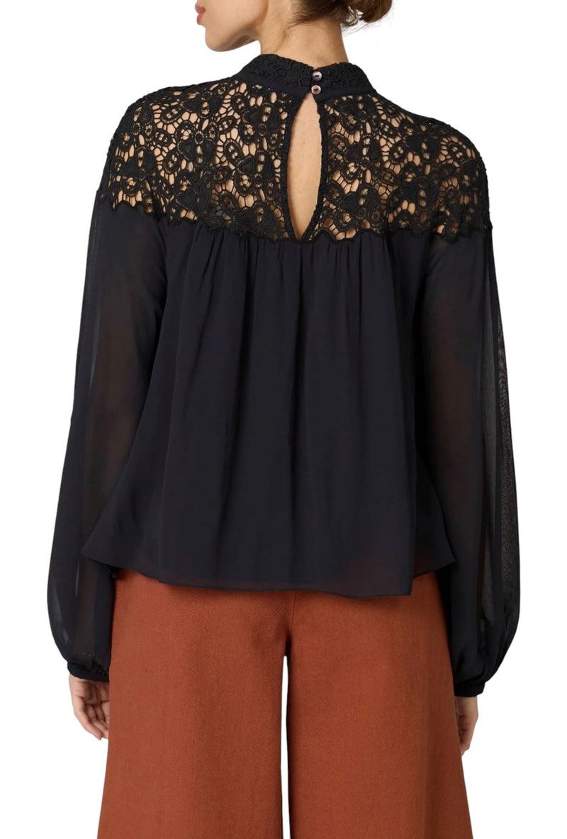 Cleobella Eloise Blouse - Black