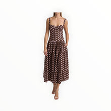 Cara Cara Santiago Midi Dress - Joelle Dot Brown