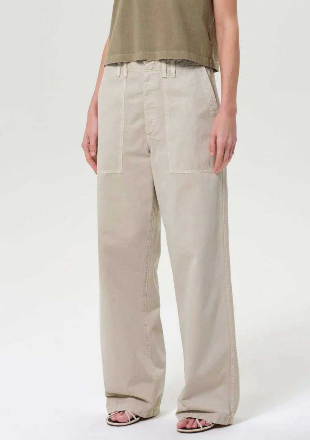 AGOLDE Yuna Utility Pant - Pumice