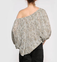 IRO Tannic Blouse - Camel/White