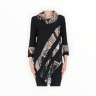 Joseph Ribkoff Tunic - Black/Beige