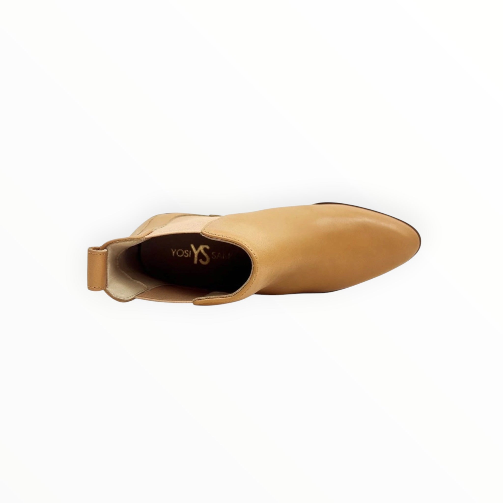 Yosi Samra Melissa Chelsea Leather Boot - Tan