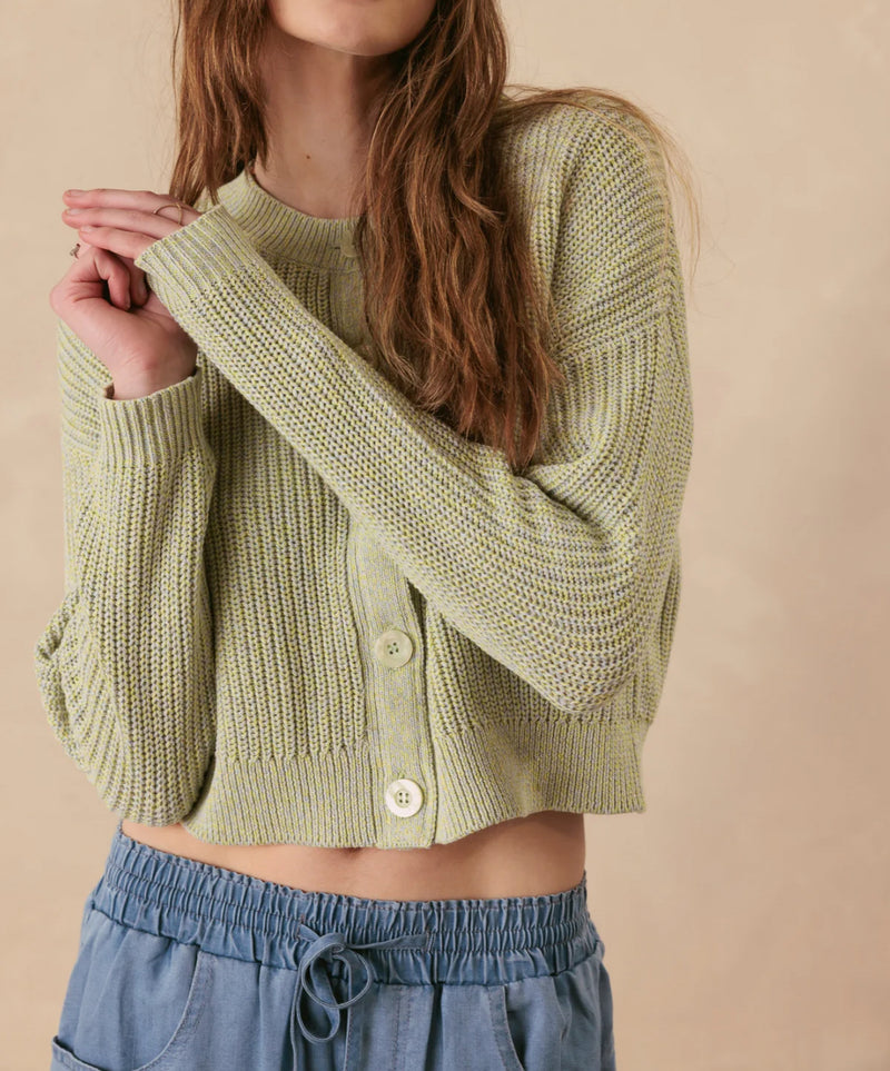 27 Miles Malibu Raven Cardigan - Fern