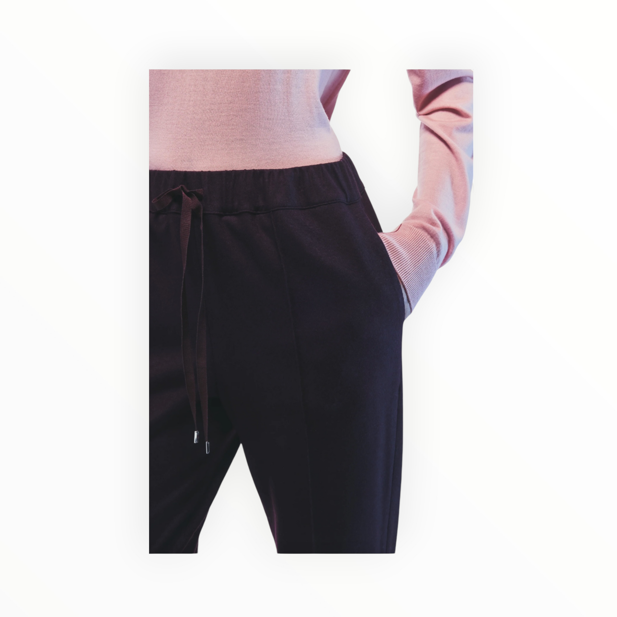 Liviana Conti Brian Trousers - Burgundy
