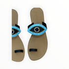 Mystique Sandals - Black/Turquoise