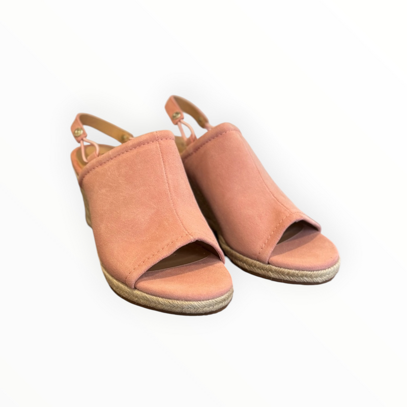 NYDJ Callie Wedge Sandal - Blush