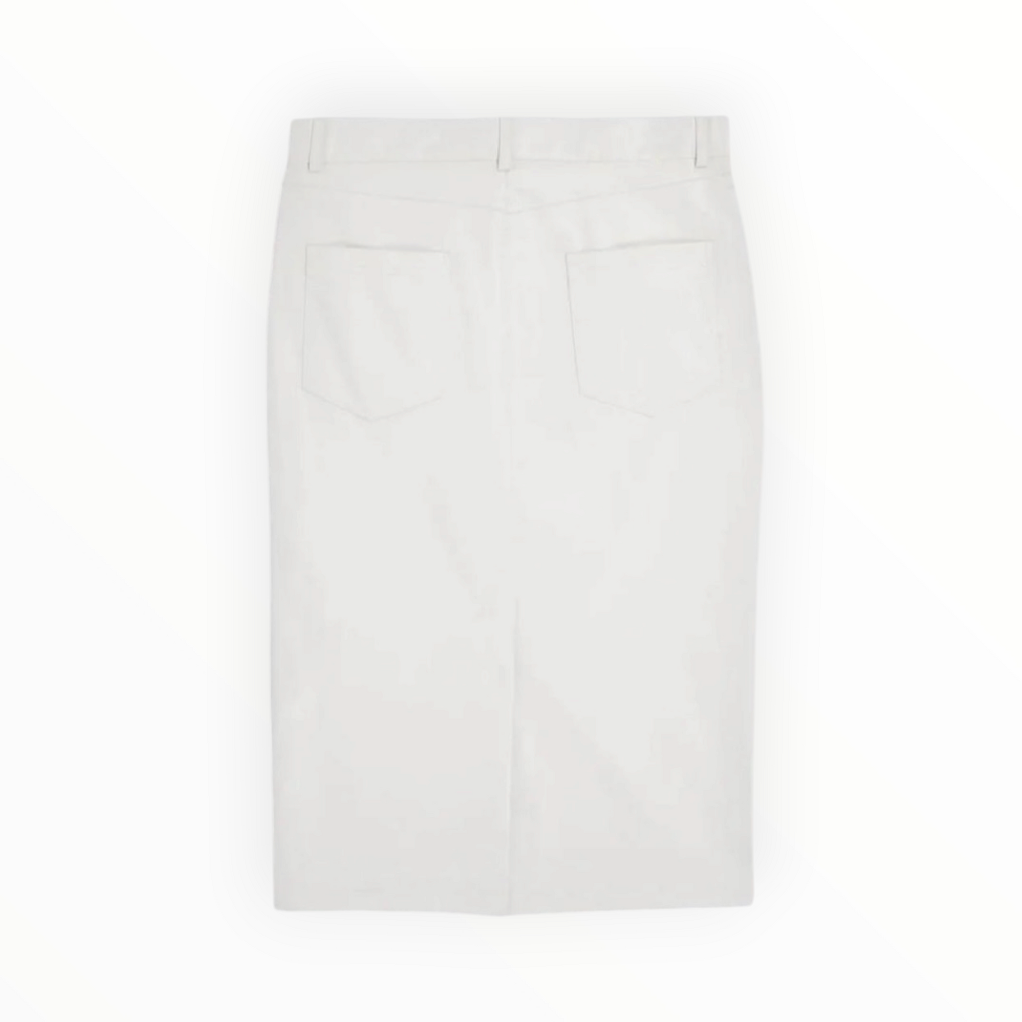 KASSL Editions 5-Pocket Skirt - Oil White