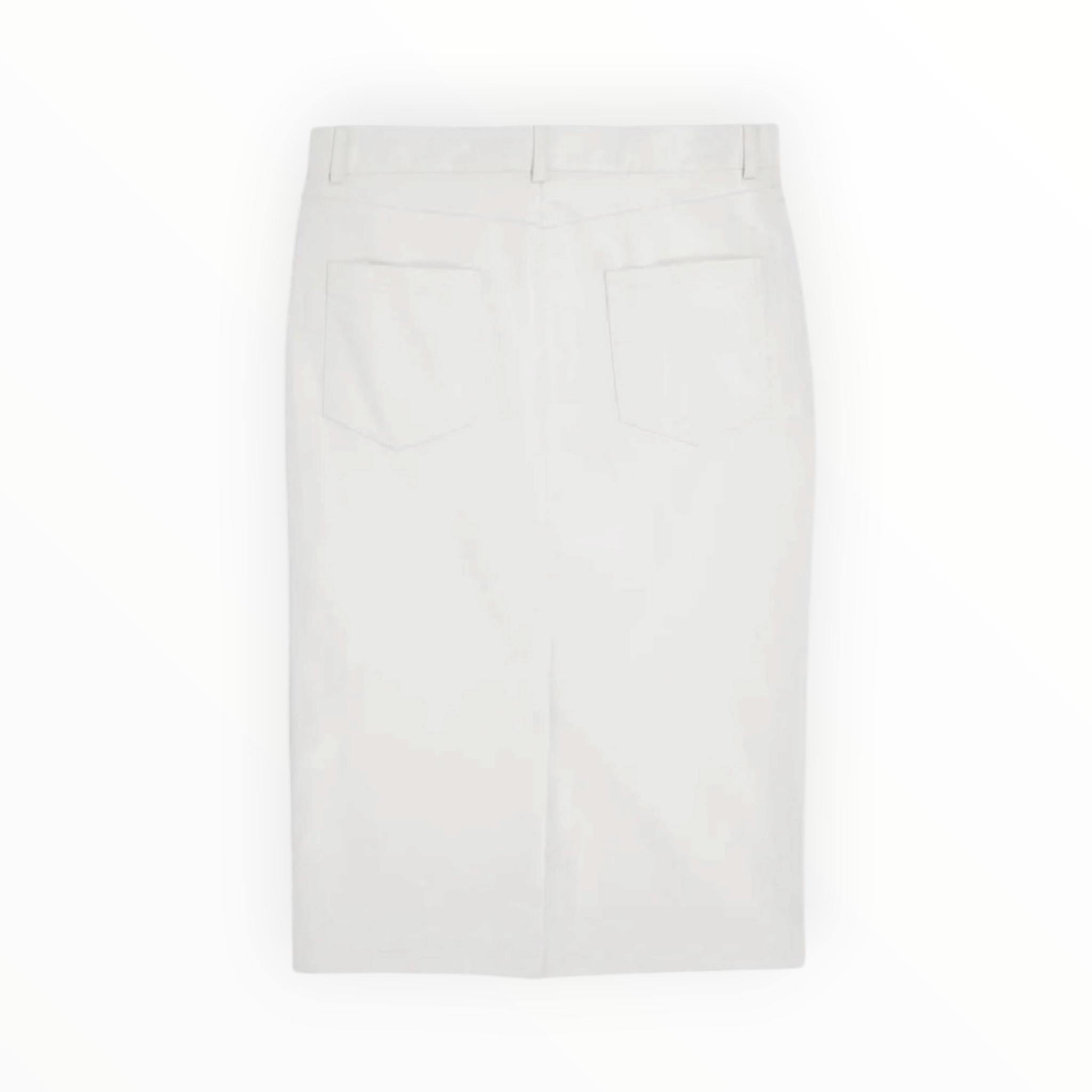 KASSL Editions 5-Pocket Skirt - Oil White