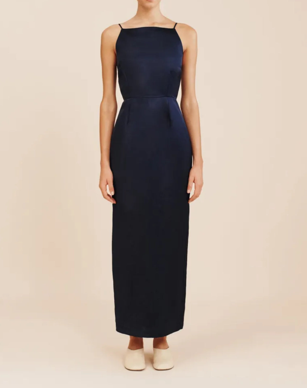 POSSE Leila Dress - Navy