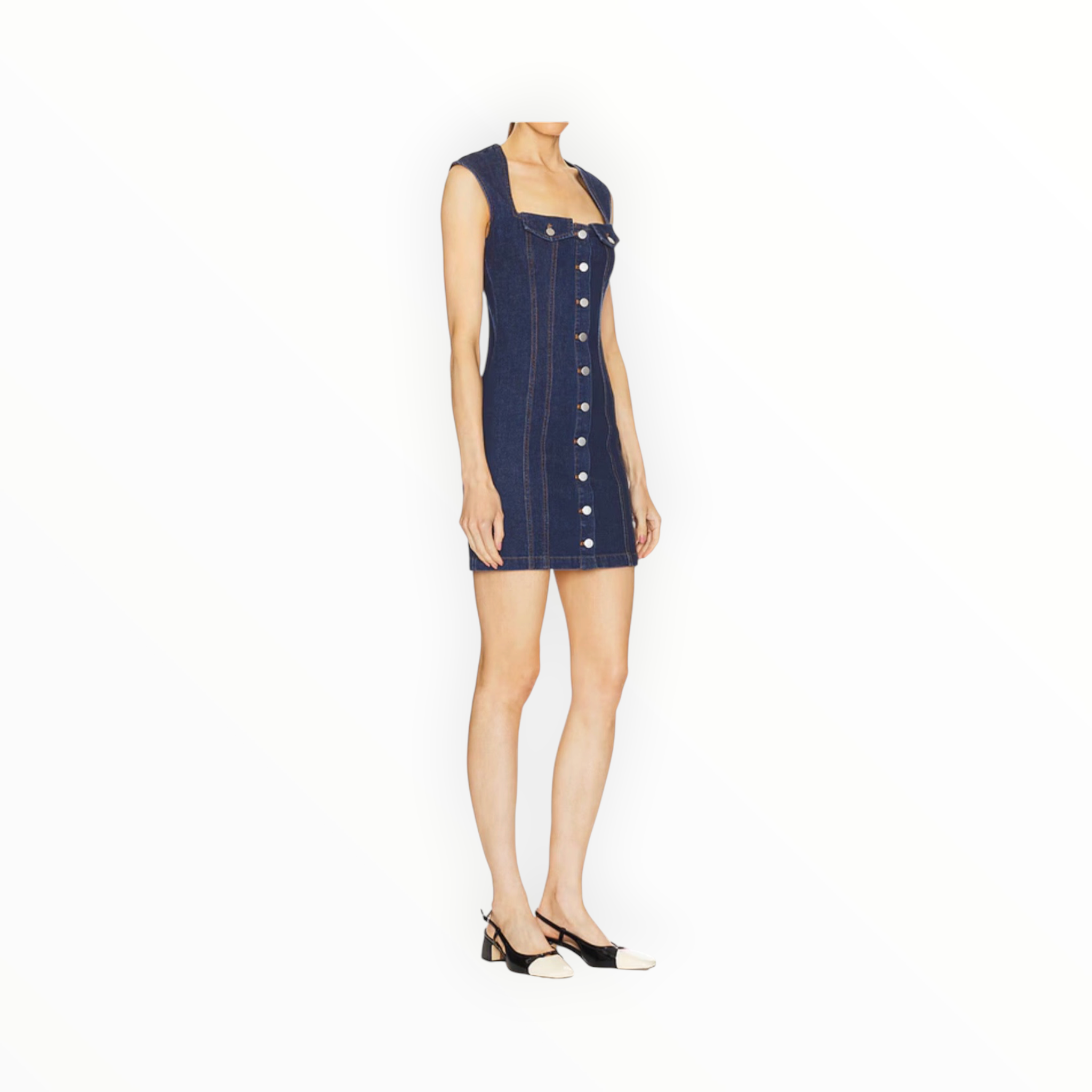 Amanda Uprichard Reeves Dress - Heritage Wash