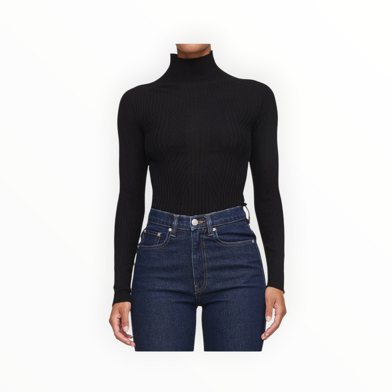 DL1961 Turtleneck Sweater - Black