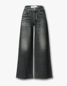 rag & bone Miramar Sofie Wide-Leg Pants - Washed Black