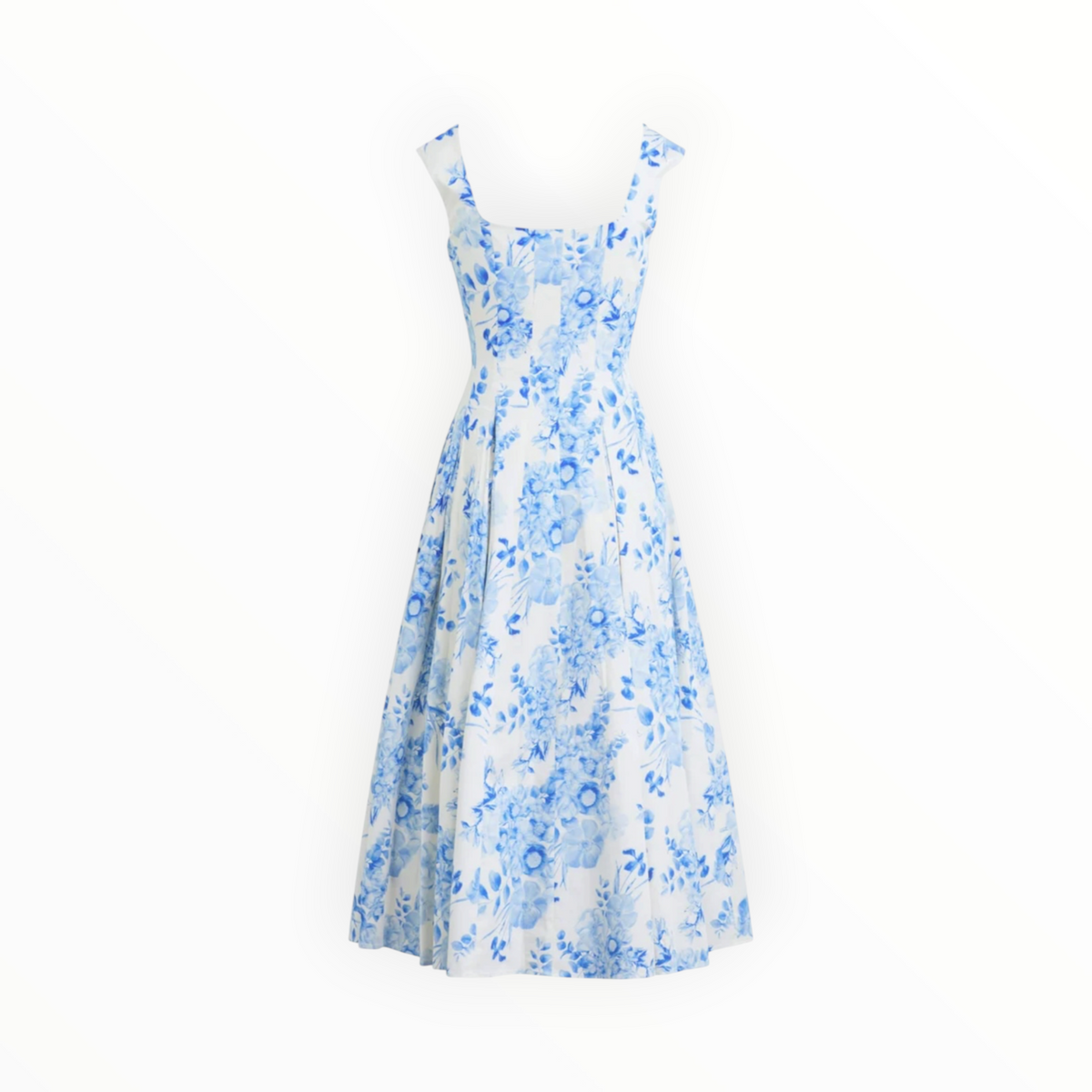 Favorite Daughter The Muse Dress - Blue/White Floral