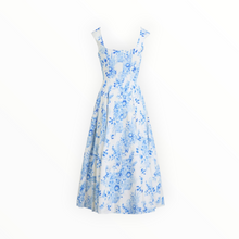 Favorite Daughter The Muse Dress - Blue/White Floral
