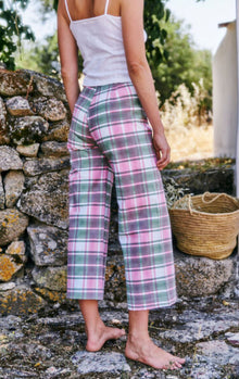 SZ Blockprints Disco Pants - Tartan Print