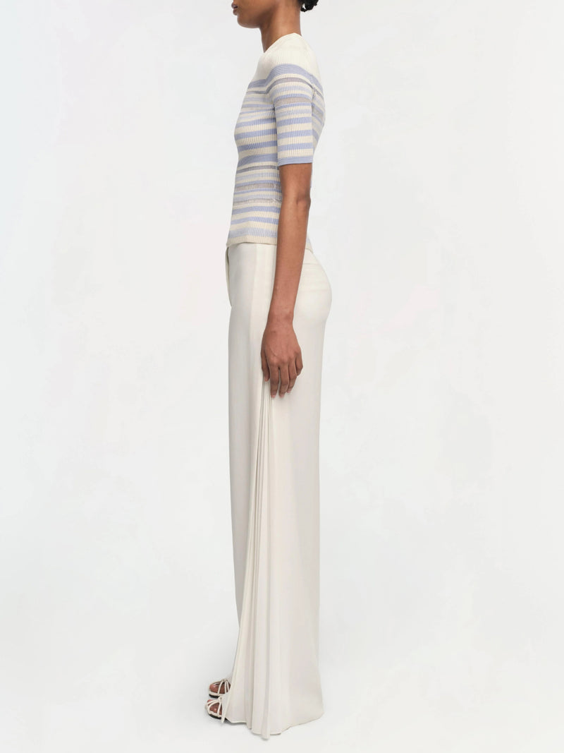 SIMKHAI Elena Top - French Blue Stripe