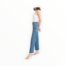 Favorite Daughter Mischa Super High Rise Wide Leg Ankle - Rio