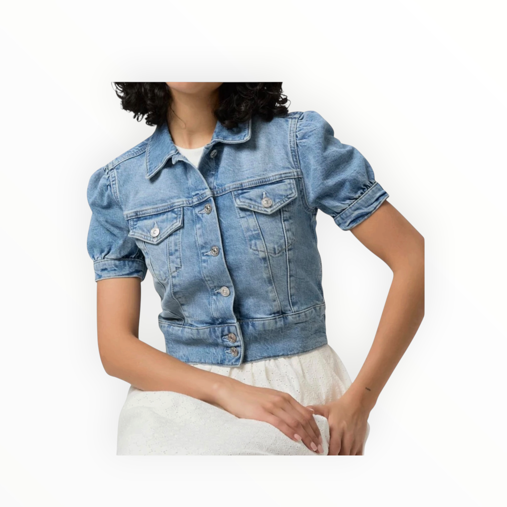 Paige Kendra Jacket - Lowen Blue