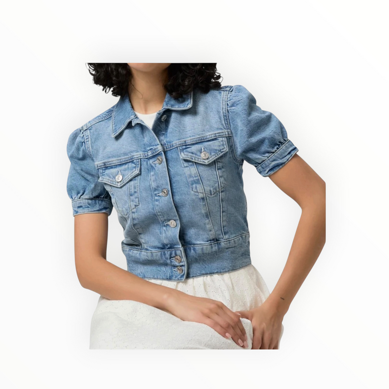 Paige Kendra Jacket - Lowen Blue