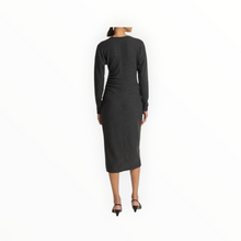 Nation Ltd Sandrine Midi Dress - Heather Charcoal