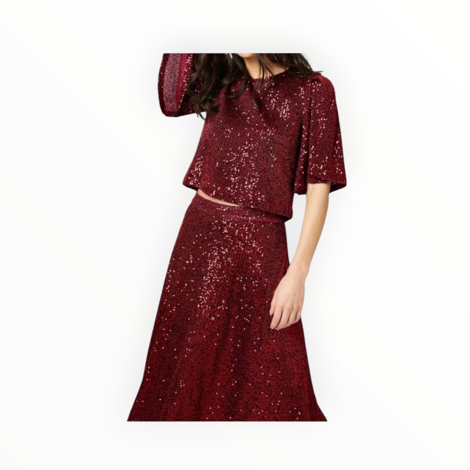 Traffic People Crimson & Clover Top - Wine