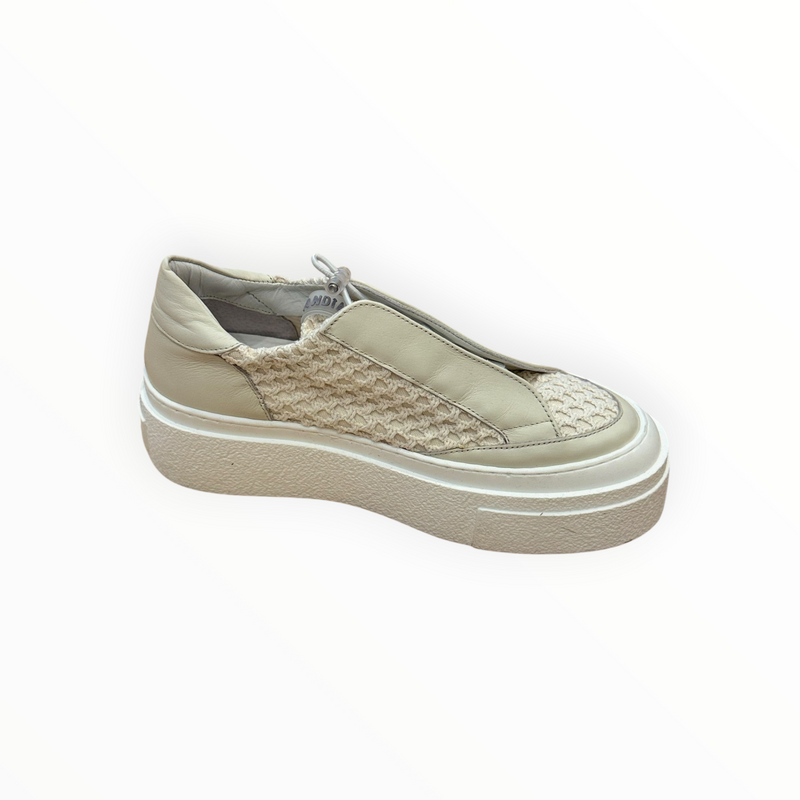 Andia Fora Crochet Dreamer Sneaker - Ice